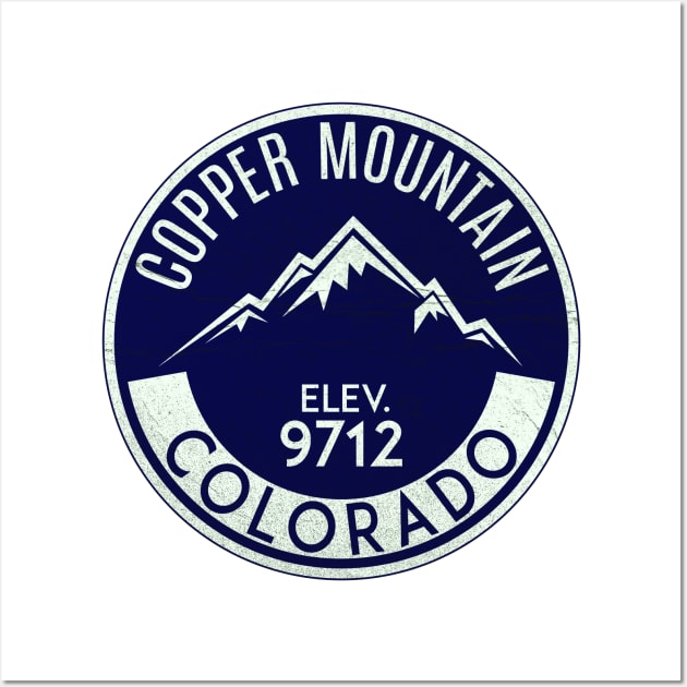 Skiing Copper Mountain Colorado Wall Art by heybert00